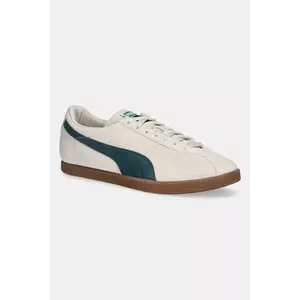 Puma sneakers din piele întoarsă Brasil LTH culoarea bej, 403246 imagine