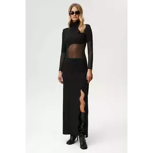 Undress Code fustă culoarea negru, maxi, drept, 1059 imagine