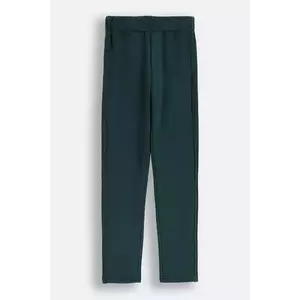 Coccodrillo leggins copii culoarea verde, uni, FABOLOUS GIRL JUNIOR imagine