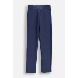 Coccodrillo leggins copii culoarea turcoaz, uni, FABOLOUS GIRL JUNIOR imagine