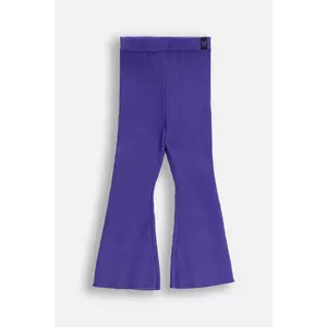 Coccodrillo leggins copii culoarea violet, uni, RAVE GIRL KIDS imagine