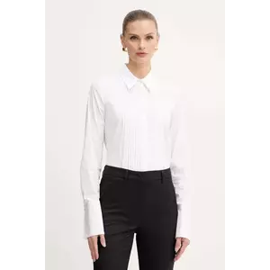 Marella cămadă culoarea alb, cu guler clasic, regular, 2523116031200 imagine