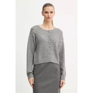 Fracomina cardigan din amestec de lână culoarea gri, FS25WT8002K560R9 imagine