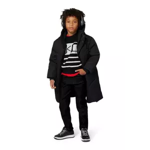 Karl Lagerfeld geacă copii culoarea negru, Z30631 imagine