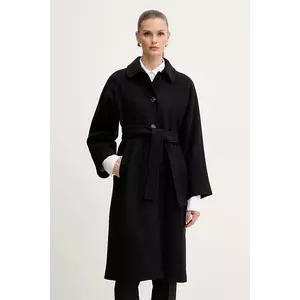 Marella haină cu lână Emme by Marella culoarea negru, 2525016012200 imagine