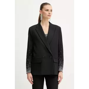 Marella sacou culoarea negru, oversize, 2523046152200 imagine