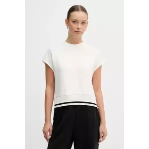 United Colors of Benetton tricou culoarea bej, 3QAFD10AX imagine