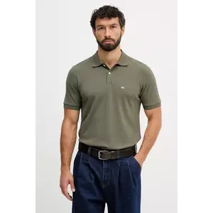 Lindbergh polo de bumbac culoarea verde, uni, 30.422045 imagine