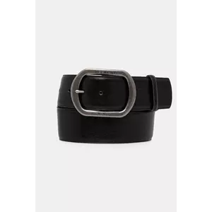 Weekend Max Mara curea de piele CLAVIER culoarea negru, 2525506025600 imagine