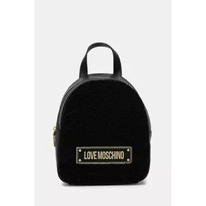 Love Moschino rucsac culoarea negru, mic, cu imprimeu, JC4377PP0NKS100A imagine