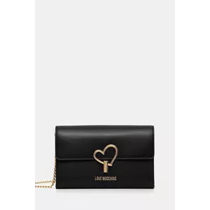 Love Moschino poșetă culoarea negru, JC4327PP0NKU0000 imagine
