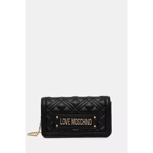 Love Moschino poșetă culoarea negru, JC5681PP0NLA0000 imagine