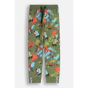 Coccodrillo pantaloni de trening pentru copii culoarea verde, cu imprimeu, SPORTS BOY KIDS imagine