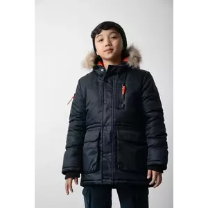 Coccodrillo geacă copii culoarea bleumarin, OUTERWEAR BOY JUNIOR imagine