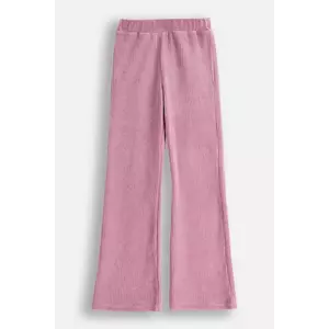 Coccodrillo pantaloni copii culoarea roz, uni, CRAFT PUNK GIRL JUNIOR imagine