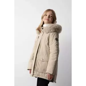 Coccodrillo geacă copii culoarea bej, OUTERWEAR GIRL JUNIOR imagine