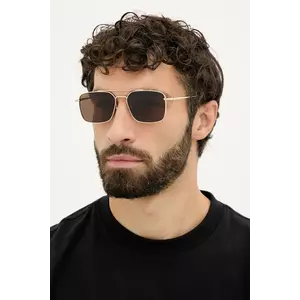 Gucci ochelari de soare culoarea auriu, GG1957SA imagine