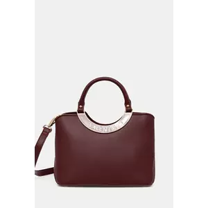 Valentino Bags poșetă WENDY culoarea bordo, VBS9DW05 imagine