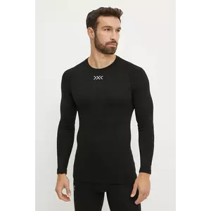 X-Bionic longsleeve funcțional Symbio Merino culoarea negru, YTB2W24M imagine