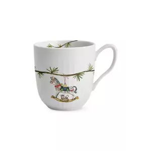 Kähler ceașcă Hammershoi Christmas 2025 330 ml culoarea alb imagine