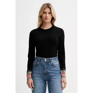 PS Paul Smith pulover de lână culoarea negru, light, W2R-577N-T31327 imagine