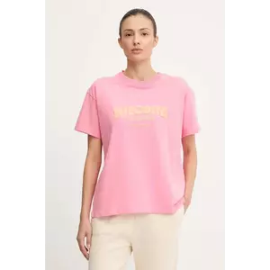 Rip Curl tricou din bumbac culoarea roz, 0HXWTE imagine