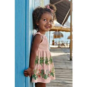 Mayoral rochie bebe culoarea roz, mini, evazată imagine