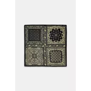 Answear.LAB esarfa de matase culoarea maro, modelator imagine