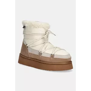 Answear.LAB cizme de zapada din piele intoarsa culoarea maro imagine