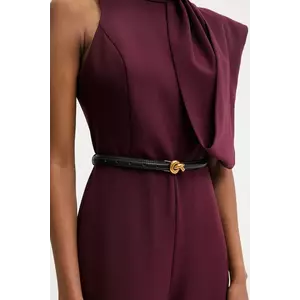 Answear.LAB curea de piele culoarea negru imagine