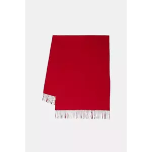 Answear.LAB sal de lana culoarea rosu, neted imagine