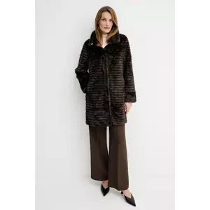 Answear.LAB palton culoarea maro imagine