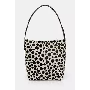 Liviana Conti poșetă de piele culoarea negru, A5WA10 imagine