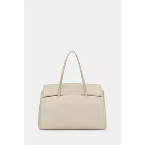 Liviana Conti poșetă de piele culoarea bej, A5WA52 imagine