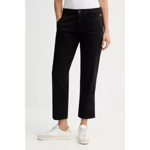 G-Star pantaloni culoarea negru, drept, high waist, D25257.C106 imagine