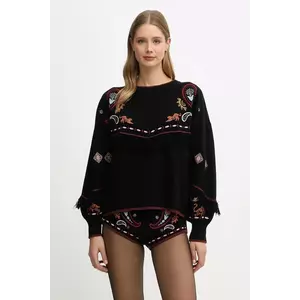 Never Fully Dressed pulover culoarea negru, NFDKN731 imagine