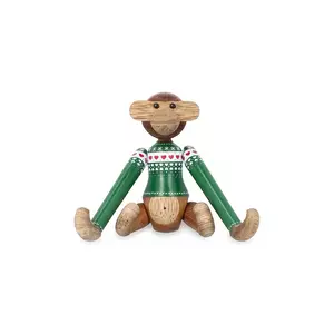 Kay Bojesen figurină decorativă Monkey Christmas Jumper 9, 5 cm imagine