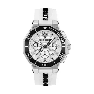 PLEIN SPORT ceas culoarea argintiu, PSAGA0225 imagine