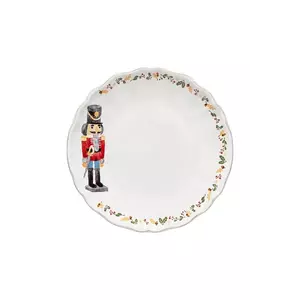 Costa Nova un set de farfurii 27 cm 4-pack culoarea alb imagine