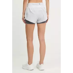 Under Armour pantaloni scurți de antrenament culoarea gri, medium waist, 1389575 imagine