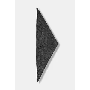 Morgan fular culoarea negru, uni, 5ELOVE imagine