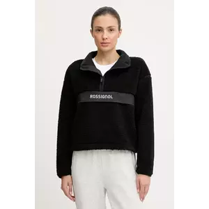 Rossignol hanorac fleece ALLTRACK culoarea negru, uni, RLOWL03 imagine