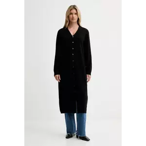 ISABELLE BLANCHE cardigan din amestec de lână culoarea negru, light, IS25FW-M184-F008 imagine