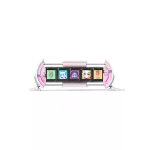 Divoom ramă digitală inteligentă Timesgate 28 x 4, 7 x 9, 7 cm culoarea roz imagine