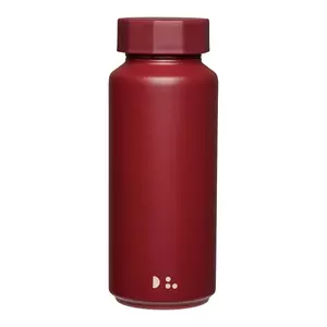 Design Letters sticlă termică Tone On Tone 0, 5 l culoarea bordo imagine