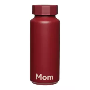 Design Letters sticlă termică Tone On Tone 0, 5 l culoarea bordo imagine