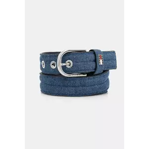Tommy Jeans curea culoarea bleumarin, AW0AW18046 imagine