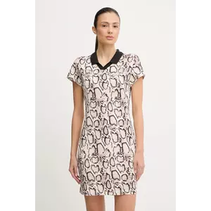 Puma rochie din bumbac PUMA x A$AP ROCKY culoarea bej, mini, drept, 633416 imagine