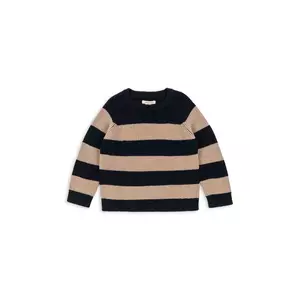Konges Sløjd pulover de lână pentru copii VITUM KNIT SWEATER culoarea bleumarin, KS104041 imagine