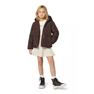 Michael Kors geacă copii culoarea maro, R30456 imagine